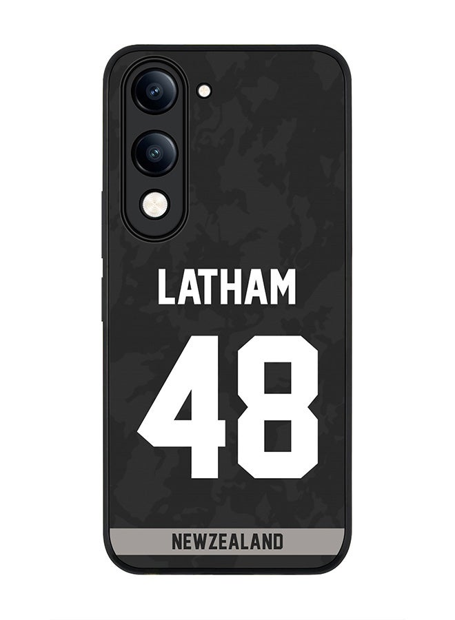 For vivo Y29s 5G / Y19s 5G Case,Slim fit Camera Protection, Shockproof Thin Phone cover  - New Zealand Tom Latham, Jersey No 48